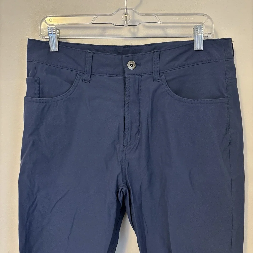 The North Face Men's Sprag 5 Pocket Pants 33 Stretch Trail Hiking Outdoor Blue